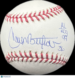 Carlos Beltran Kansas City Royals Signed Baseball MLB PSA