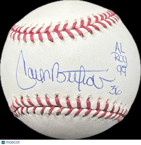 Carlos Beltran Kansas City Royals Signed Baseball MLB PSA