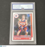 2021-22 Panini NBA Hoops #212 Deni Avdija Rookie signed card PSA Auto 10 Wizards