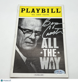 Bryan Cranston Signed PLAYBILL "All The Way" autographed Actor