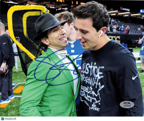 Sean Stellato Signed Football 8x10 Photo PSA Autographed