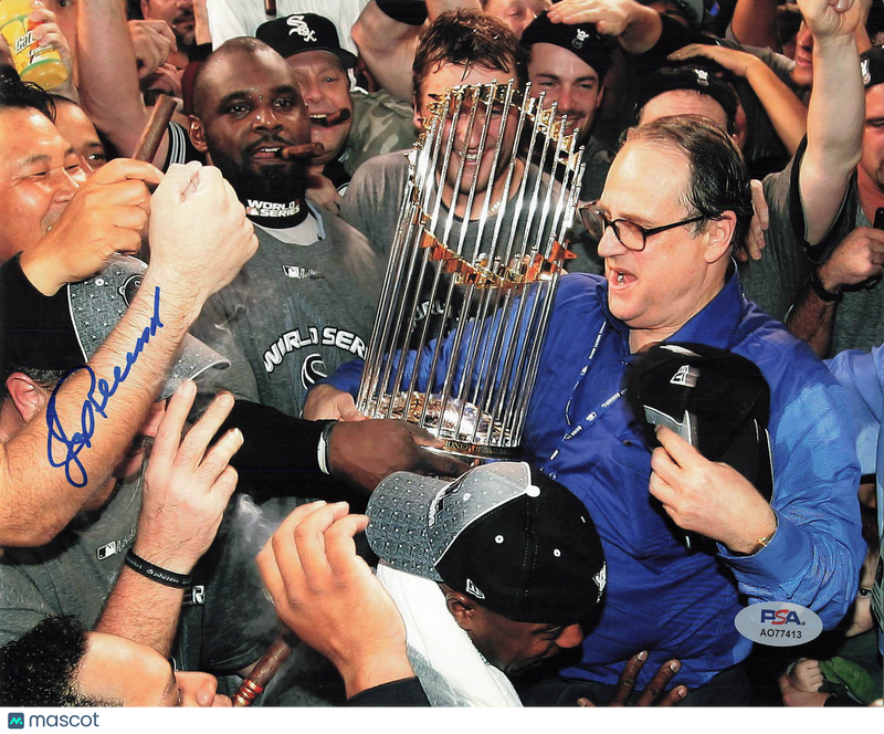 Jerry Reinsdorf Chicago White Sox Signed 8x10 Photo PSA