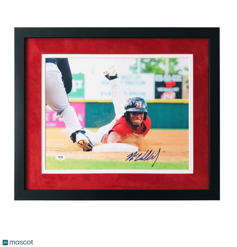 Nick Williams Philadelphia Phillies Signed 11x14 Custom Framed Photo PSA
