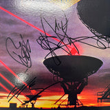 Jack Blades, Brad Gillis & Kelly Keagy Dawn Patrol Custom Framed Vinyl PSA