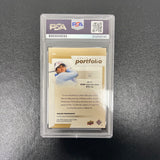 Upper Deck Portfolio#!81 Lilia Vu Signed Card PSA Autographed