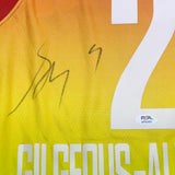 Shai Gilgeous-Alexander Signed  All-Star Jersey PSA Autographed