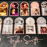 Taylor Swift "30x42"Album Collage Signed TLOAS CD Cover Framed PSA/DNA Autograph