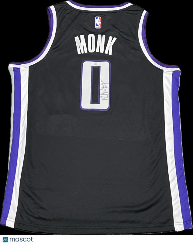Malik Monk Signed Jersey PSA Sacramento Kings Autographed