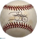 Terrence Long Signed MLB Baseball PSA Autographed