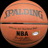 Mike Dunleavy Jr.  Signed Basketball PSA Golden State Warriors