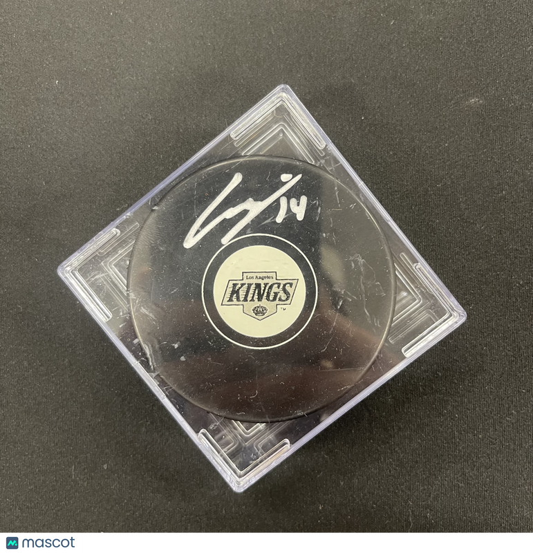 Alex Laferriere Signed Hockey Puck PSA Autographed Los Angeles Kings