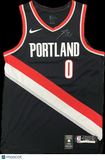 Damian Lillard Signed Jersey PSA Portland Trail Blazers Autographed