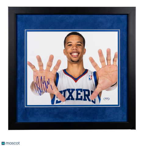 Michael Carter-Williams Philadelphia 76ers Signed 11x14 Custom Framed Photo