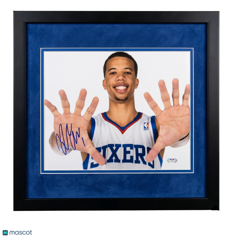 Michael Carter-Williams Philadelphia 76ers Signed 11x14 Custom Framed Photo