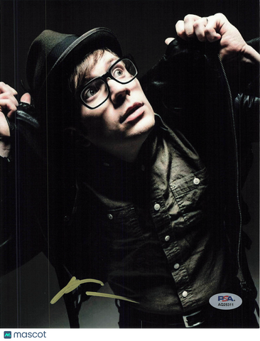 Patrick Stump 8x10 Photo PSA Autographed