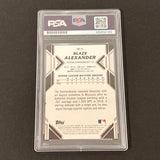 2019 Topps Bowman Platinum#TOP-54 Blaze Alexander Signed Card PSA Autographed
