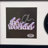 The Weeknd Signed CD Cover Framed PSA/DNA Autographed Dawn FM