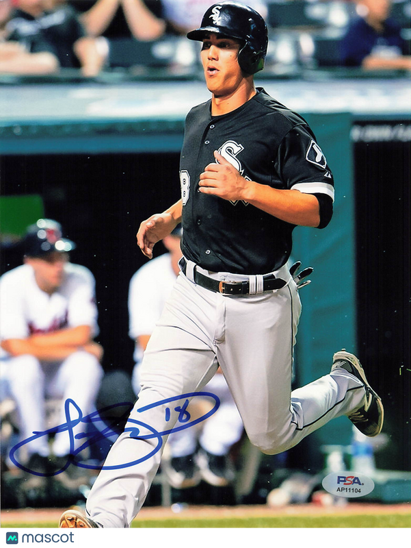 Tyler Saladino Chicago White Sox Signed 8x10 Photo PSA