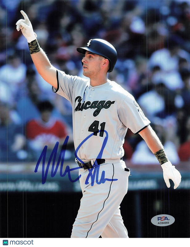 Matt Skole Chicago White Sox Signed 8x10 Photo PSA