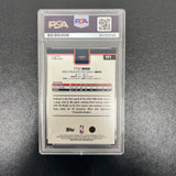 2025 Topps #191 Yves Missi Signed Card PSA New Orleans Pelicans