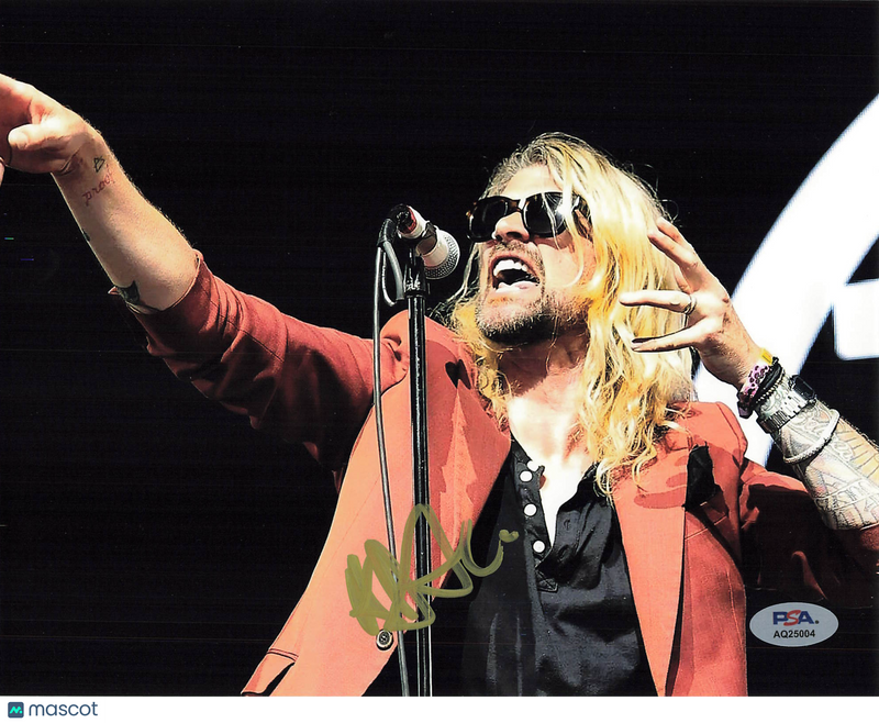 Adam Lazzara Signed 8x10 Photo PSA Autographed