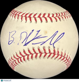 Blake Rutherford Signed MLB Baseball PSA Washington Nationals