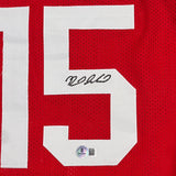 Reed Sheppard Signed Basketball Houston Rockets Jersey BAS