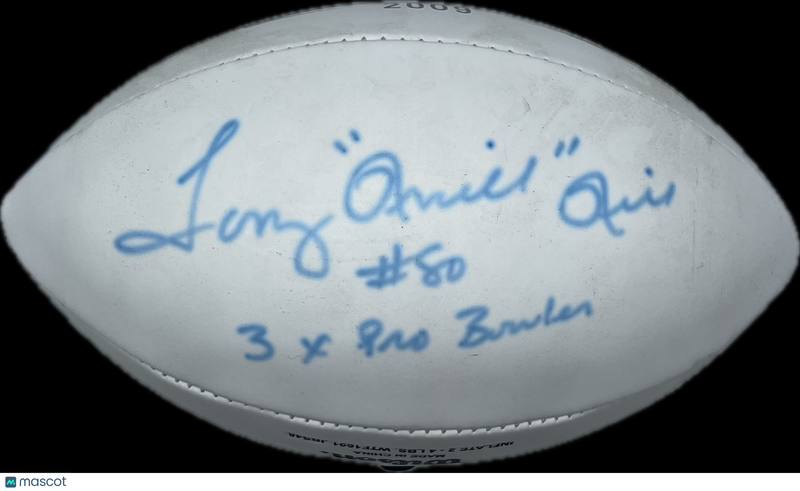 Tony Hill Dallas Cowboys Signed Football JSA Autographed