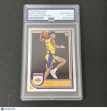 2022-23 Panini NBA Hoops #262 Max Christie Rookie signed card PSA