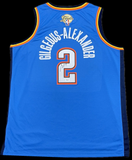 Shai Gilgeous-Alexander Signed Framed Jersey PSA/DNA OKC Thunder NBA Finals