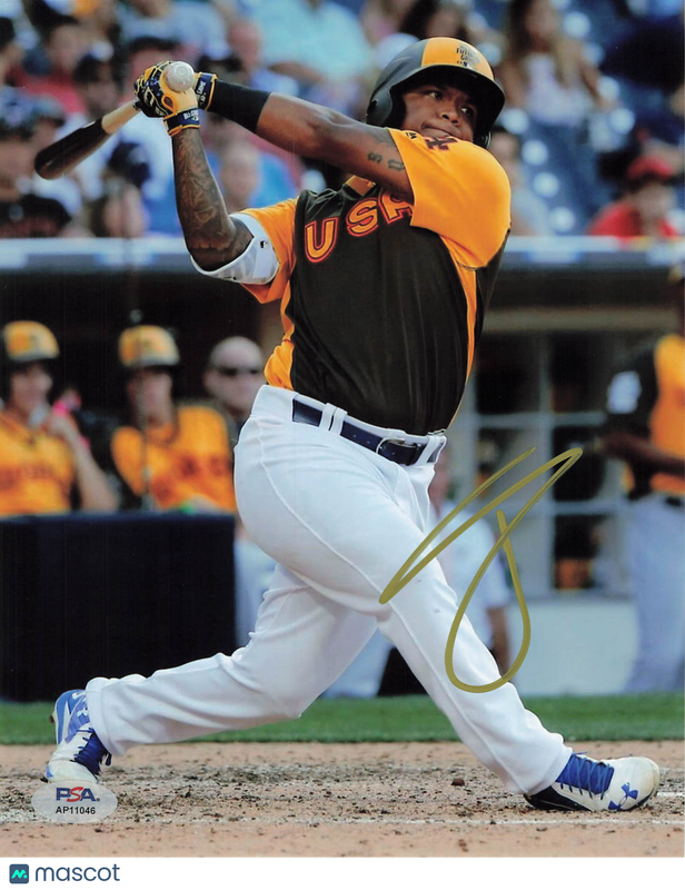 Willie Calhoun Team USA Signed 8x10 Photo PSA