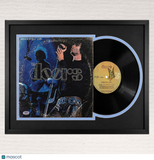 Robby Krieger Signed Absolutely Live Custom Framed Vinyl Album PSA Auth