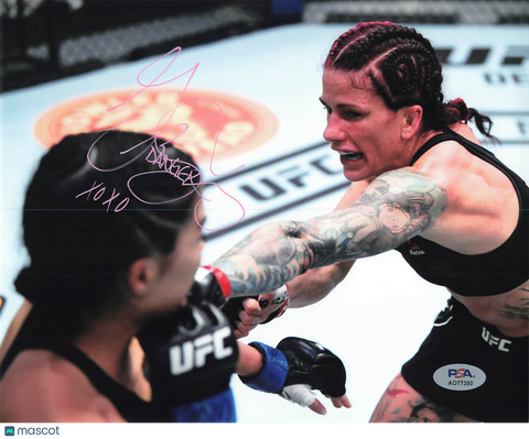 Gina Mazany Signed MMA 8x10 Photo PSA Autographed