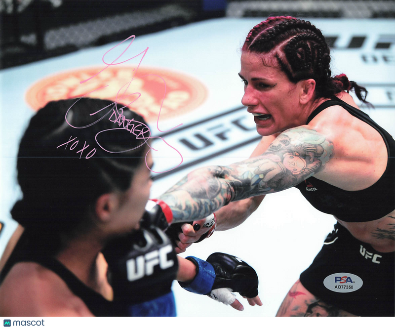 Gina Mazany Signed MMA 8x10 Photo PSA Autographed