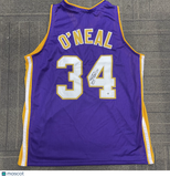 Shaquille O'Neal Signed Jersey JSA Los Angeles Lakers Autographed