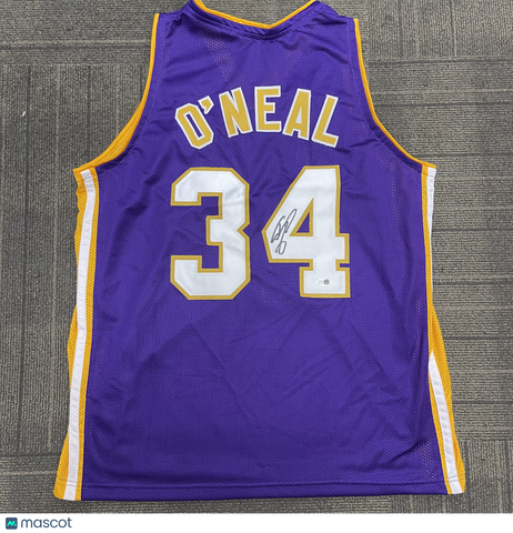 Shaquille O'Neal Signed Jersey JSA Los Angeles Lakers Autographed