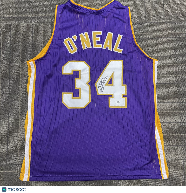 Shaquille O'Neal Signed Jersey JSA Los Angeles Lakers Autographed