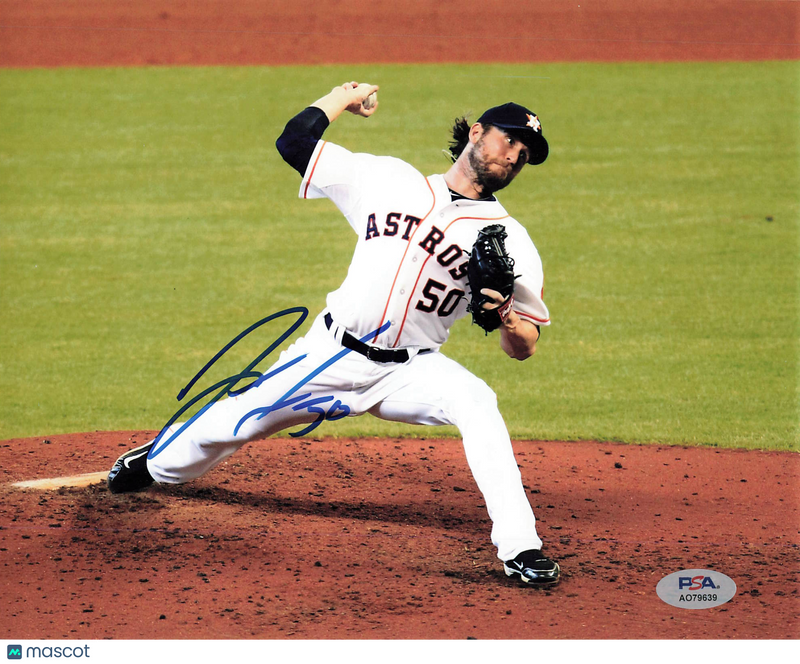 Josh Fields Houston Astros Signed 8x10 Photo PSA