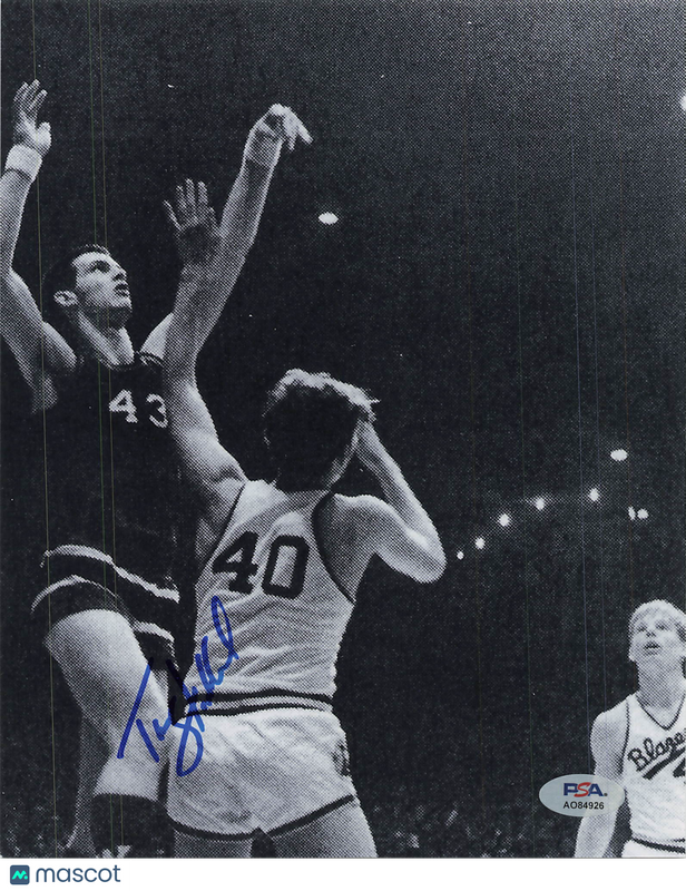 Tim Stoddard NC State Wolfpack Signed Basketball 8x10 Photo PSA