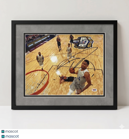 Giannis Antetokounmpo Milwaukee Bucks Signed 11x14 Custom Framed Photo PSA