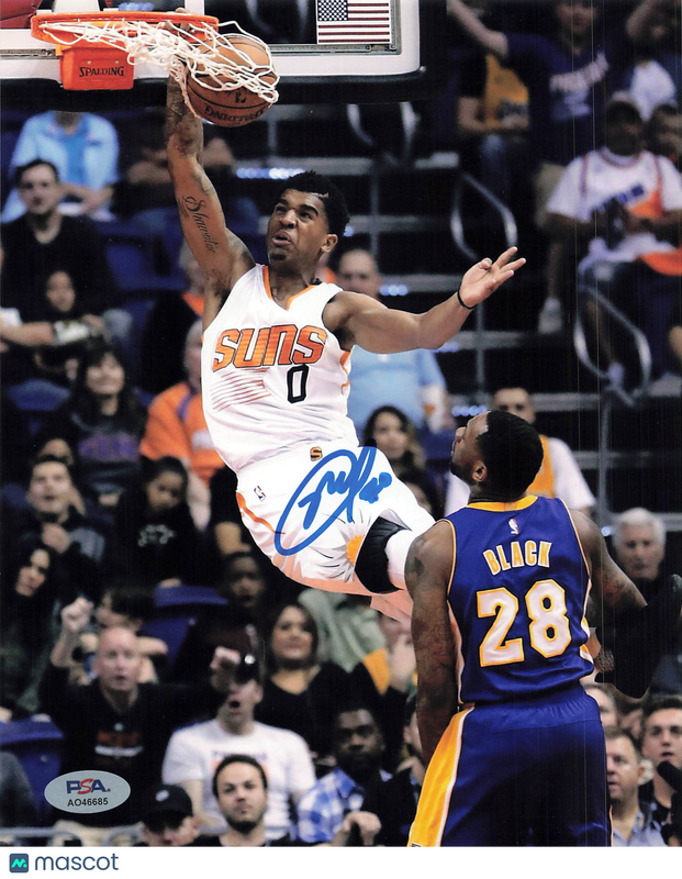 Marquese Chriss Phoenix Suns Signed Basketball 8x10 Photo PSA