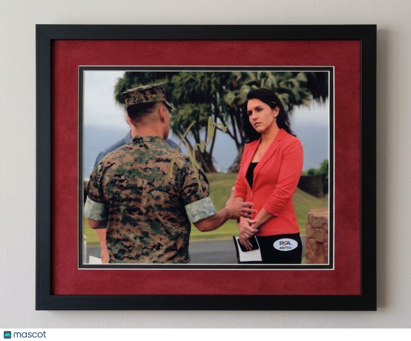 Tulsi Gabbard Signed 8x10 Framed Photo PSA/DNA Autographed