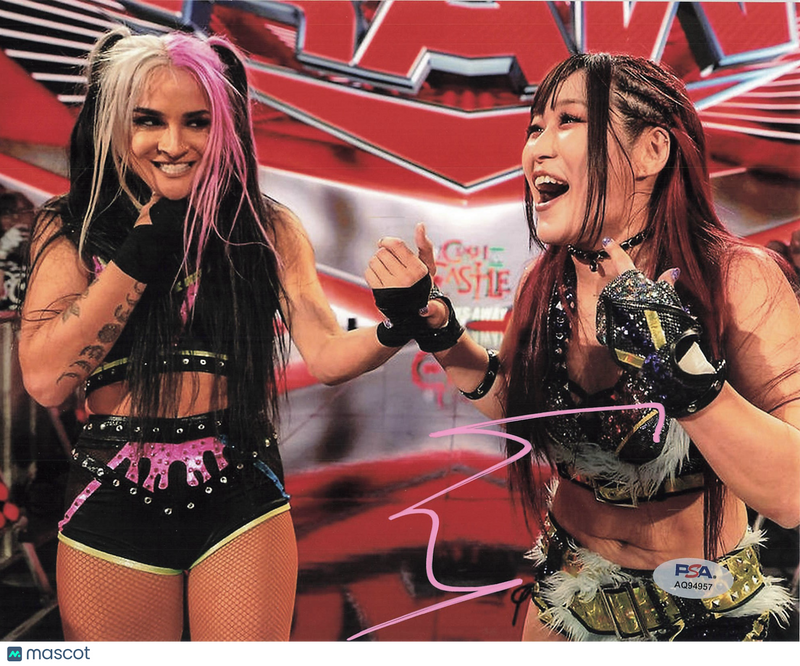 IYO SKY Signed Wrestling 8x10 Photo PSA Autographed