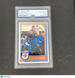 2002 RJ Barrett 2022-23 Panini Hoops Basketball#18 Signed Card PSA Autographed