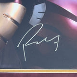 Robert Downey Jr. signed Iron Man Framed Photo Display BAS Autographed 23x26