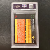 2007–08 Topps 50th Anniversary#2 of 14 Kevin Durant Signed Card Auto PSA Slab