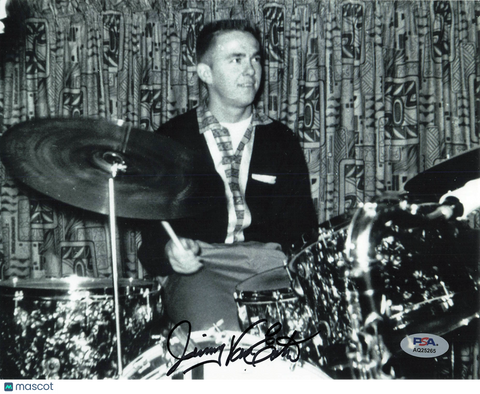Jimmy Van Eaton Signed 8x10 Photo PSA Autographed