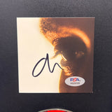 The Weeknd Signed CD Cover Framed PSA/DNA Autographed Hurry Up Tomorrow