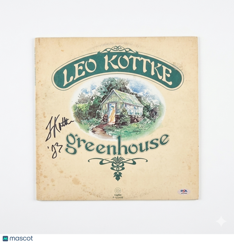 Leo Kottke Signed Greenhouse Vinyl PSA Album Autographed