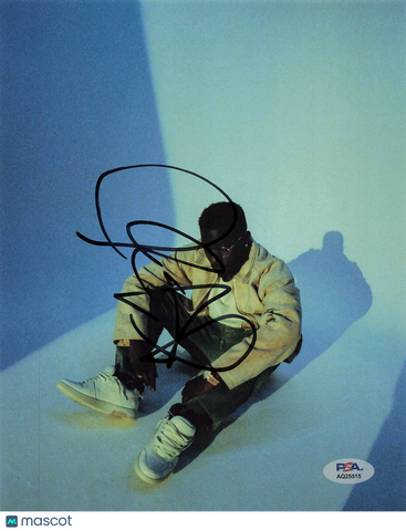 Isaiah Rashad Signed 8x10 Photo PSA Autographed